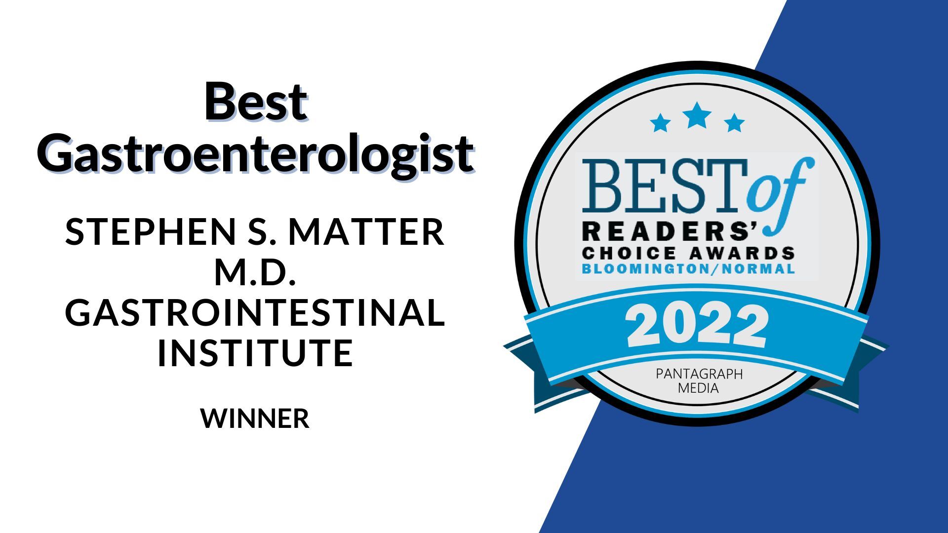 Best Gastroenterologist - Winner